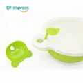 BPA Free kids baby toddler training feeding food snack divided plate bowl Dishes