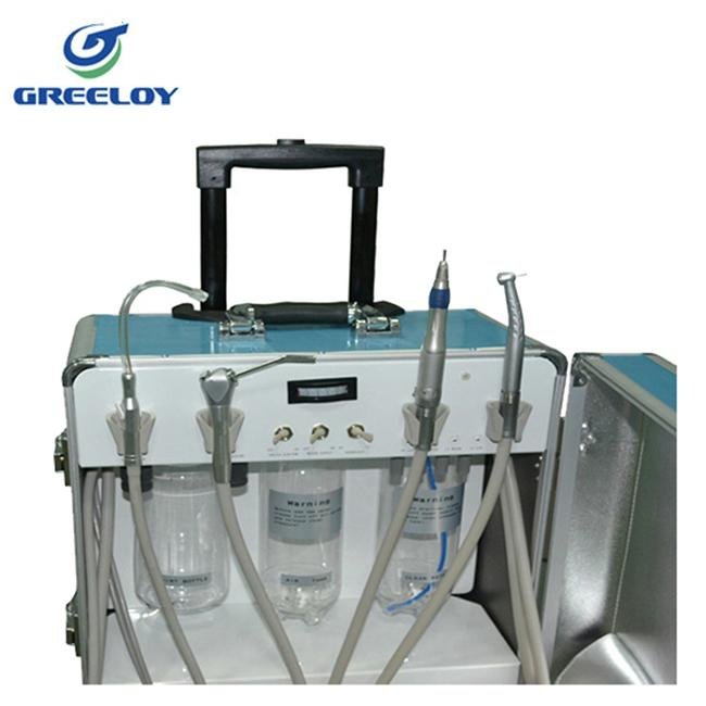 portable dental unit with 4 hole handpiece tubing 2