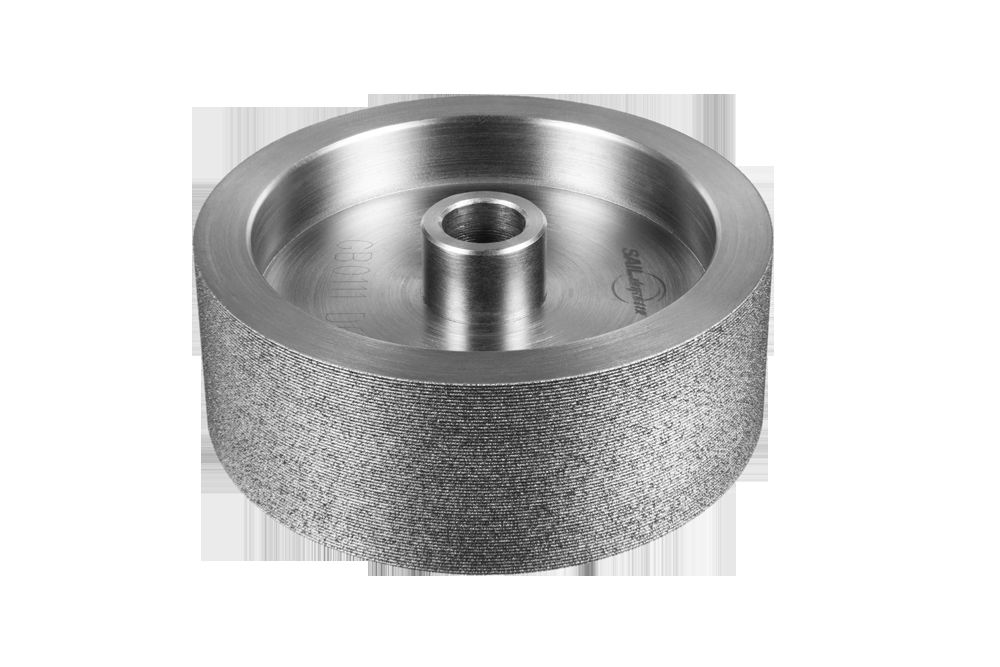 Electroplated diamond grinding wheel