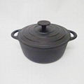 Cast Iron Enamel Round Dutch Oven 2