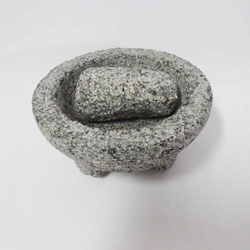 Granite Authetic Mexican Molcajete/Mortar and Pestle 5