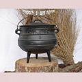 Painting Cast Iron Potjie Pot 5