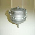 Painting Cast Iron Potjie Pot 2