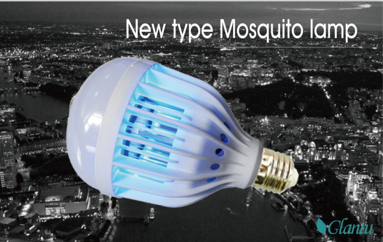 3 in 1 LED laser Mosquito Killer Bulb for indoor or outdoor