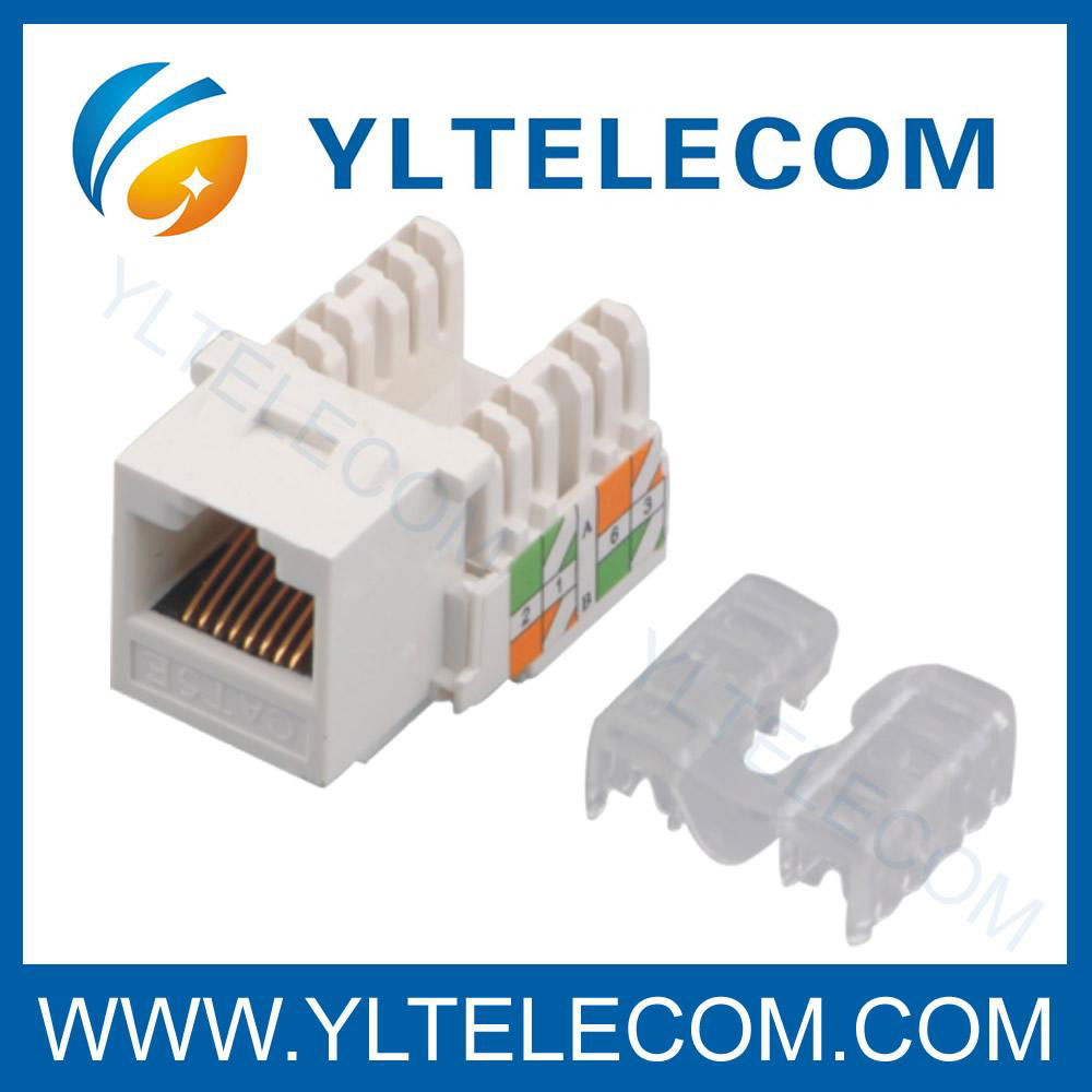 Cat.5e RJ45 Keystone Jack UTP