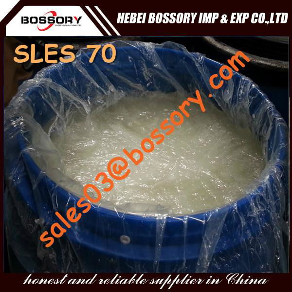 Sodium Lauryl Ether Sulfate 70% SLES 70% 3
