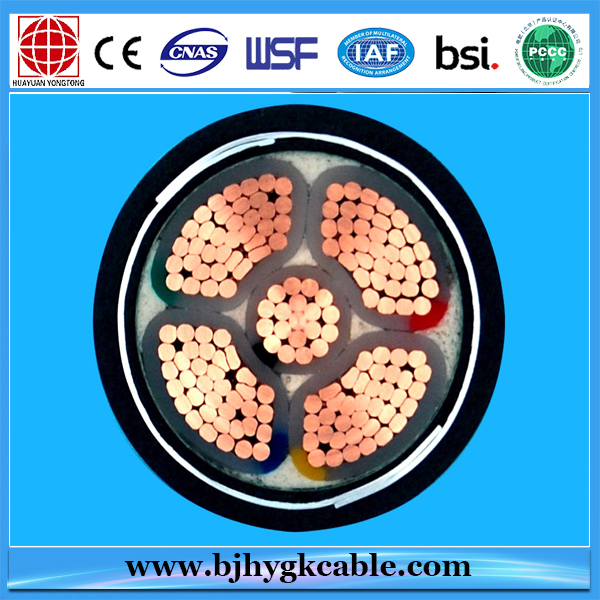 0.6/1kv 4x120mm2 XLPE Insulated, PVC Outer Sheathed Power Cable 3