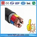0.6/1kv 4x120mm2 XLPE Insulated, PVC Outer Sheathed Power Cable
