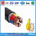 0.6/1kv 4x120mm2 XLPE Insulated, PVC Outer Sheathed Power Cable 1