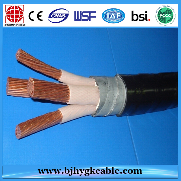1KV Copper Conductor XLPE Insulation PVC Outer Sheath 5