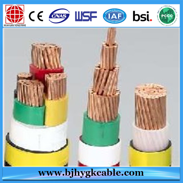 1KV Copper Conductor Material and Construction Application Low Voltage cable 3