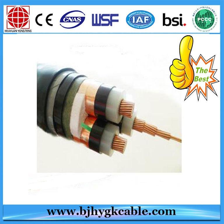 Low Voltage Copper Cable Cu/XLPE/PVC Cable 1x630mm2 Power Cable 4