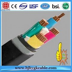 Low Voltage Copper Cable Cu/XLPE/PVC Cable 1x630mm2 Power Cable