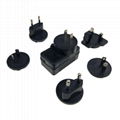 5v 2a ac dc power adapter with interchangebale plug 5