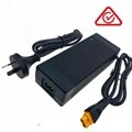 IEC62368-1 29.2v 4a LifePO4 battery charger for E-bike
