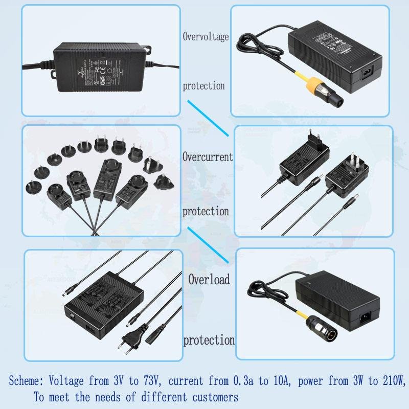 wholesale 22v 5a LFP LifePO4 battery charger for e-scooter 5