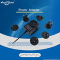 5v 2a ac dc power adapter with interchangebale plug 6