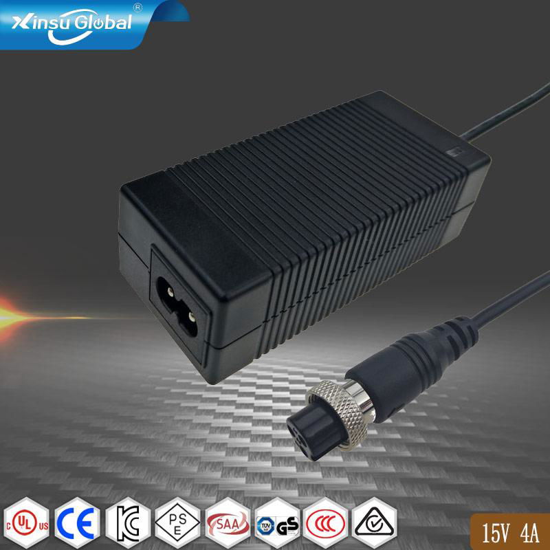 15V 4A Power Adapter,15v 60w adapter, IEC61010 Power Adapter 