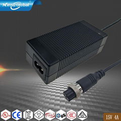 15V4A适配器,XSG1504000,15V仪表仪器类电源,IEC61010-1电源