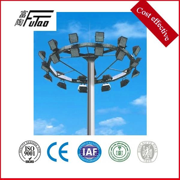 steel galvanized  stadium light pole 2