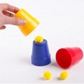 Classic Magic Trick Toy Cups And Balls 5
