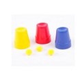 Classic Magic Trick Toy Cups And Balls 2