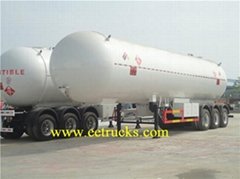 54000 Liters LPG Gas Tank Trailers
