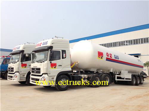 ASME 58.5 CBM LPG Semi Trailer Tanks 5