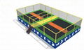 Small Scale Trampoline Park Four in One 1