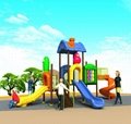 New Designed Outdoor Playground with S Slide