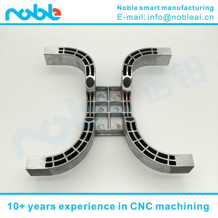 aluminum alloy stair climbing robot bracket CNC machining 5