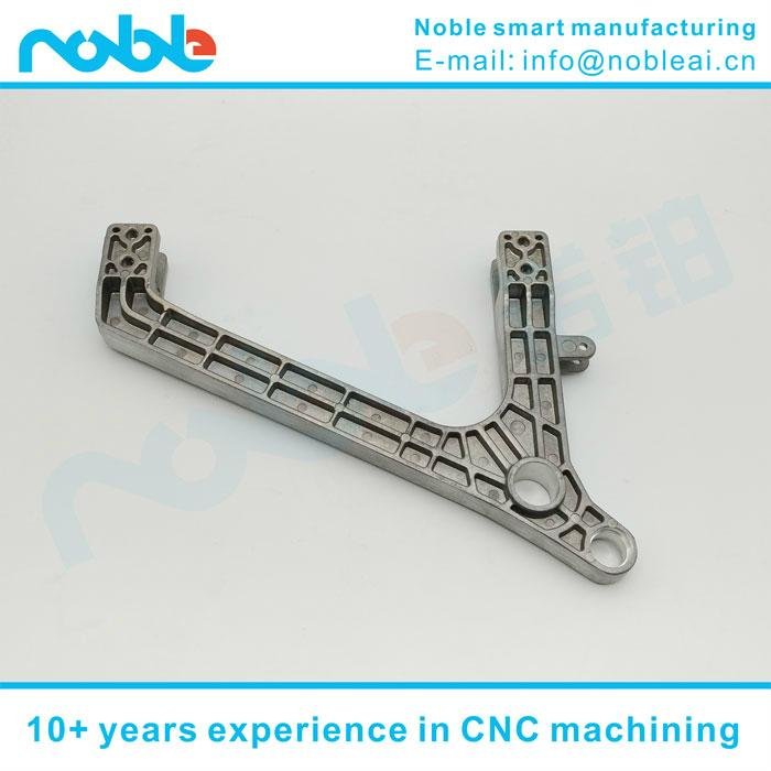 China aluminum alloy stair climbing robot leg CNC machining 2