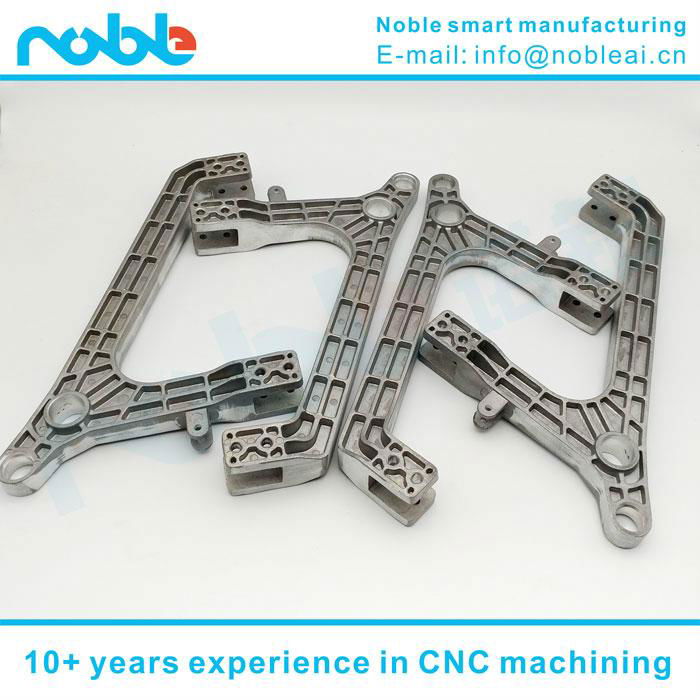 China aluminum alloy stair climbing robot leg CNC machining 3