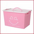 Storage Box with Lid and Latches 1