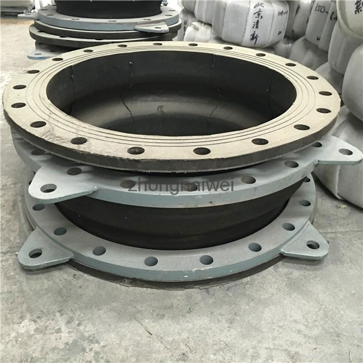 Expansion joint flanges vibration isolator rubber joint for water suction