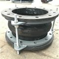 Anti vibration spiral rubber expansion joint flexible eccentric reducer 1