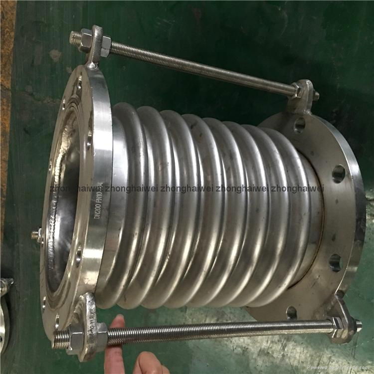 Stainless steel pipe bellow expansion pipe connection EBF DN350 ZHW