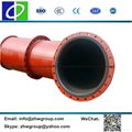 ERW rubber lined pipe carbon steel pipe rubber lined