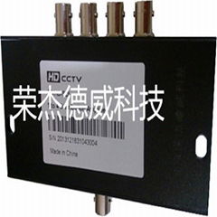 HD-SDI一分四高清視頻信號分配中繼器RGDV-104