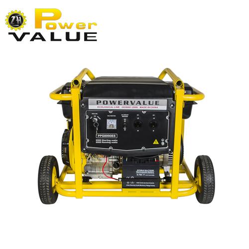 6 kw 6kva Silent Gasoline Generator Fuel Consumption 5