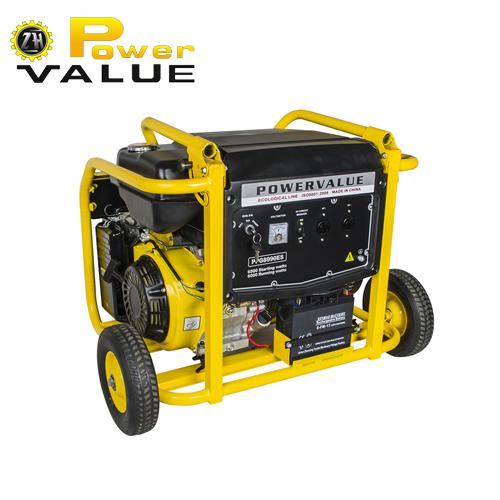 6 kw 6kva Silent Gasoline Generator Fuel Consumption 4