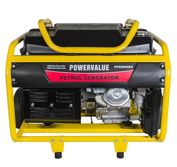 6 kw 6kva Silent Gasoline Generator Fuel Consumption 2