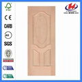 *JHK-003 3 Panel Interior Doors Home Interior Doors Beech Veneer Doors Skin 1