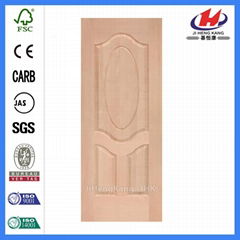 *JHK-003 3 Panel Interior Doors Home Interior Doors Beech Veneer Doors Skin