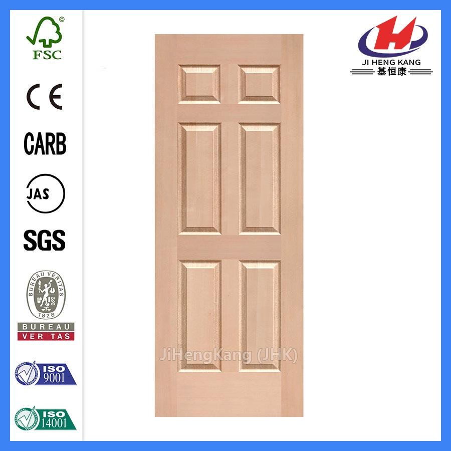 *JHK-006 6 Panel Interior Doors White 6 Panel Door Interior 6 Panel Door Skin
