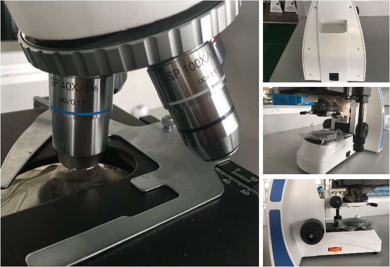 Original Manufacturer 2017 New XSZ-166 Binocular Biological Microscope  4