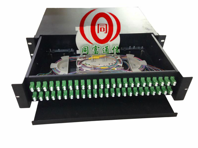 24 core optical fiber terminal box 1U frame 4