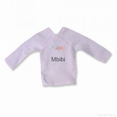 Mbibi Organic Cotton Long Sleeve Baby bodysuits