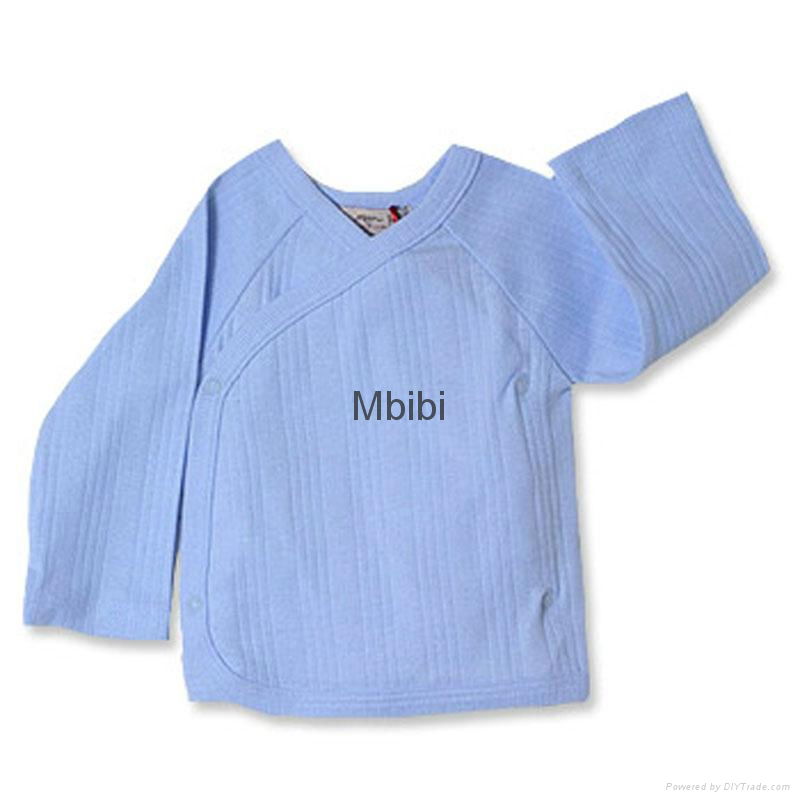 Mbibi Organic Cotton Long Sleeve Baby bodysuits 5