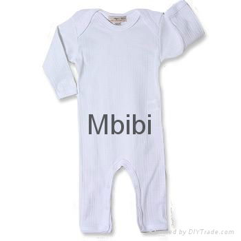 Mbibi Organic Cotton Baby long johns